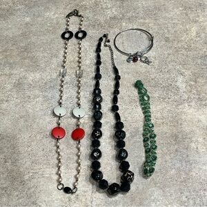 Faux, Costume Jewelry, Necklace and Bracelet